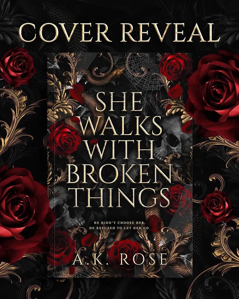 Cover reveal for She Walks with Broken Things by A.K. Rose